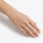 Gold Sterling Silver Bracelet