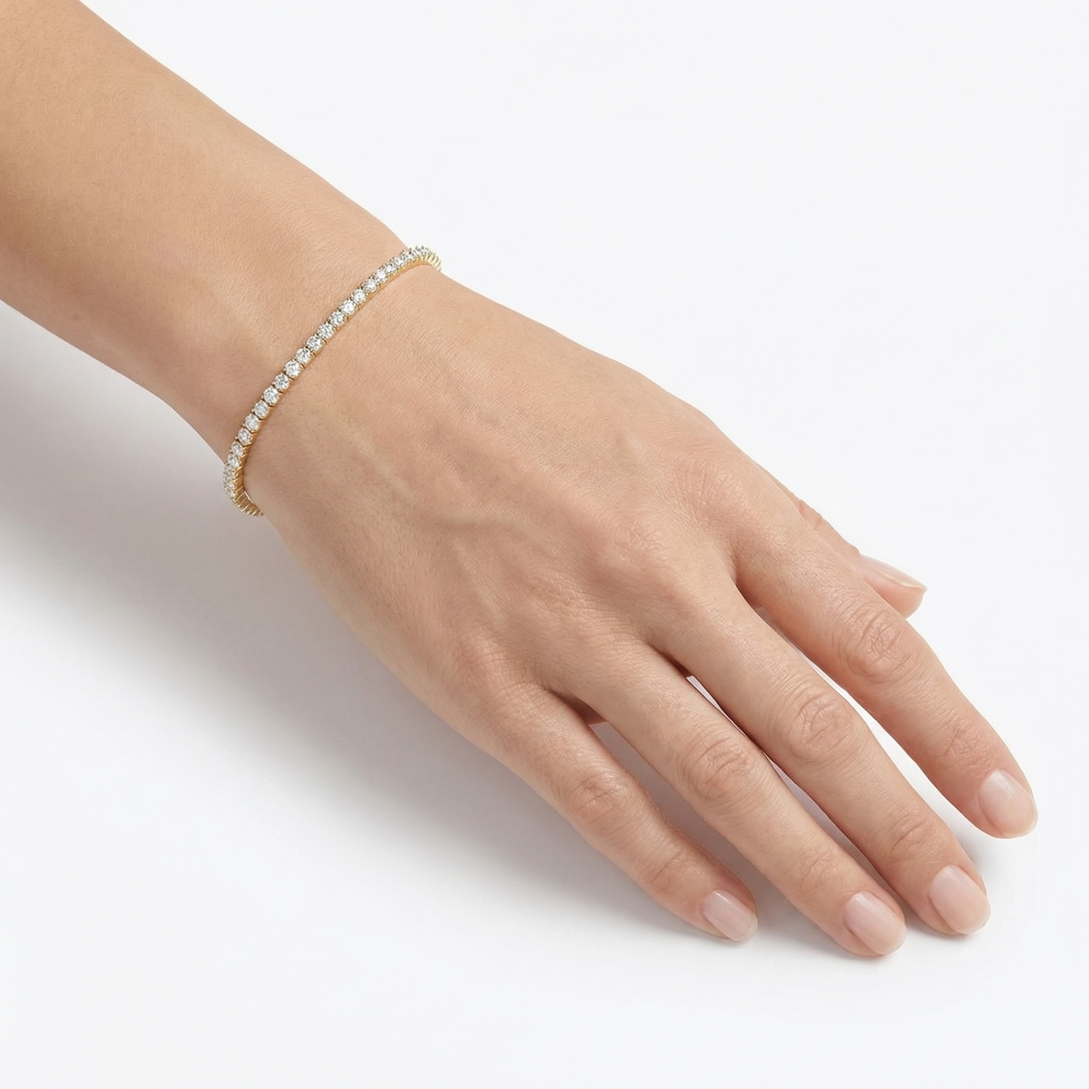 Gold Sterling Silver Bracelet