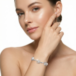 925 Sterling Silver Floral Bracelet Lobster Clasp | Dublin Silver