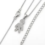 925 Sterling Silver Child Figure Pendant Necklace | Dublin Silver