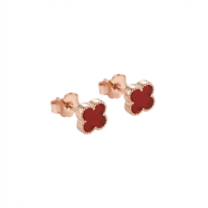 Elegant Clover Stud Earrings
