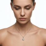 Dublin Silver 925 Sterling Silver Pearl Pendant Necklace