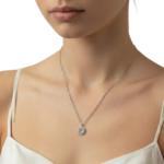 Dublin Silver 925 Sterling Silver Smiley Face Pendant Necklace