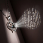 925 Sterling Silver Heart Pendant Necklace with Black Onyx | Dublin Silver