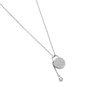 Dublin Silver 925 Sterling Silver Minimalist Pendant Necklace Adjustable Chain