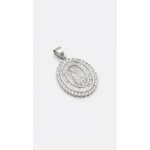 925 Sterling Silver Religious Medallion Pendant | Dublin Silver